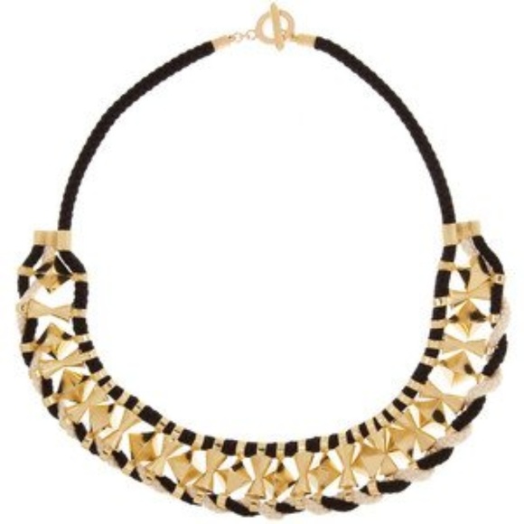 L.A.M.B. Jewelry - nOir for L.A.M.B. 18K Gold Twisted Cord Necklace